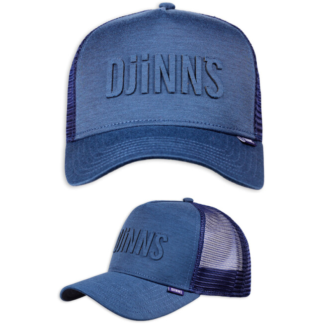 Djinns Trucker Cap Basic Beauty Jersey blau 1