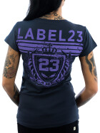 Label 23 Frauen Shirt Box dunkelblau 2