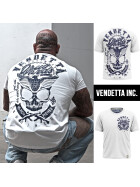 Vendetta Inc. Shirt Black Money weiß VD-1095 L