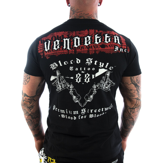 Vendetta Inc. Blood Tattoo Style schwarz VD-1098 1