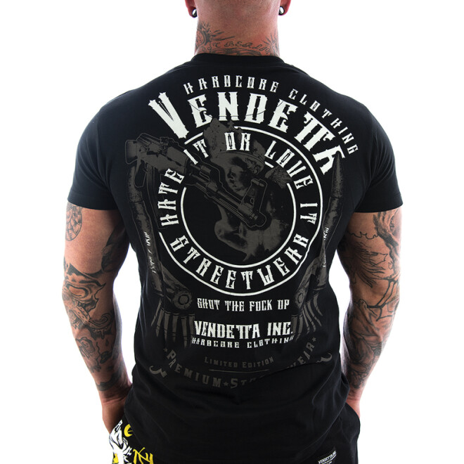 Vendetta Inc. Shut Shirt schwarz VD-1101 11