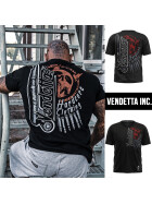 Vendetta Inc. Born Shirt Shirt black VD-1102 4XL