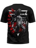 Vendetta Inc. Wolf Shirt schwarz VD-1104