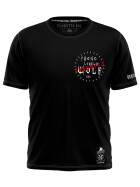 Vendetta Inc. Wolf Shirt schwarz VD-1104