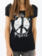 Trueprodigy Shirt Peace schwarz 11
