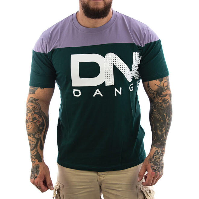 Dangerous DNGRS Shirt Gino grün - violet 11