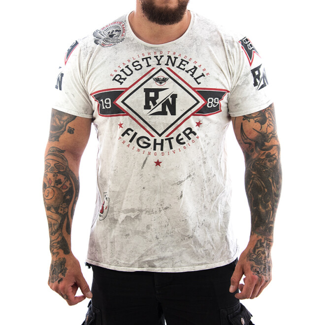 Rusty Neal T-Shirt Fighter 15242 white 11