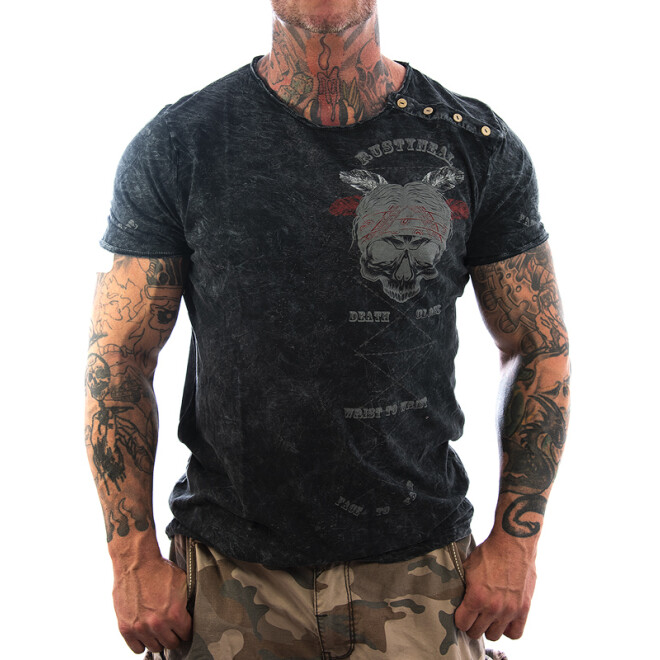 Rusty Neal T-Shirt Death 15262 schwarz 1