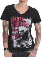 Yakuza Shirt Addiction V-Neck schwarz 16123 1