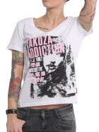 Yakuza Shirt Addiction V-Neck weiß 16123 11