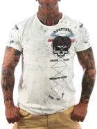 Rusty Neal T-Shirt Death 15262 weiß 1