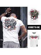 Vendetta Inc. Shirt Team MMA 1115 white 3XL