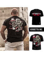 Vendetta Inc. Shirt Team MMA 1115 black XXL