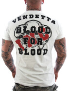 Vendetta Inc. Shirt Blood VD-1119 weiß 1