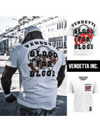 Vendetta Inc. Shirt Blood VD-1119 white XL