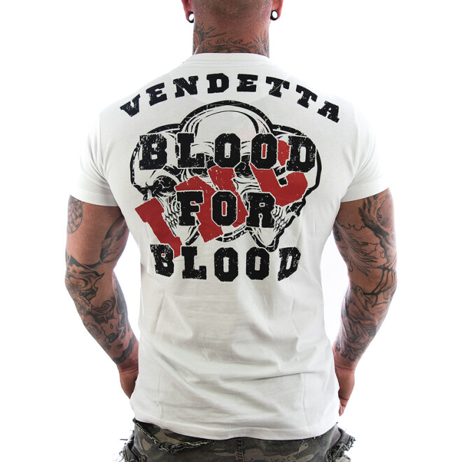 Vendetta Inc. Shirt Blood VD-1119 weiß 11