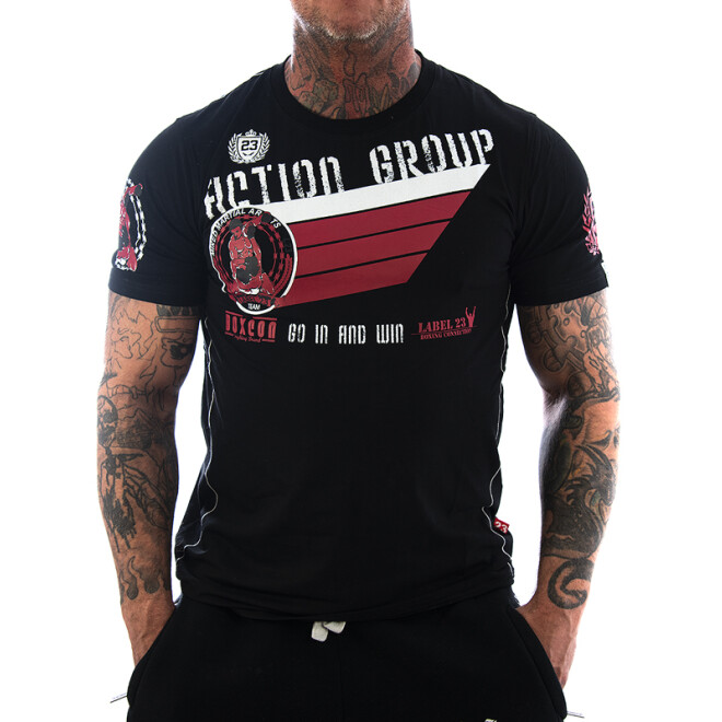 Label 23 Shirt Action Group schwarz 1