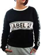 Label 23 Sweatshirt Be unique schwarz 11