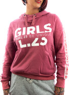 Label 23 Kapuzenpullover Girls L23 rosa 1