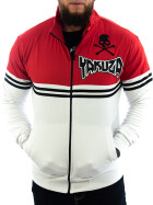 Yakuza track suit top Toxin white - red 17016 XXL