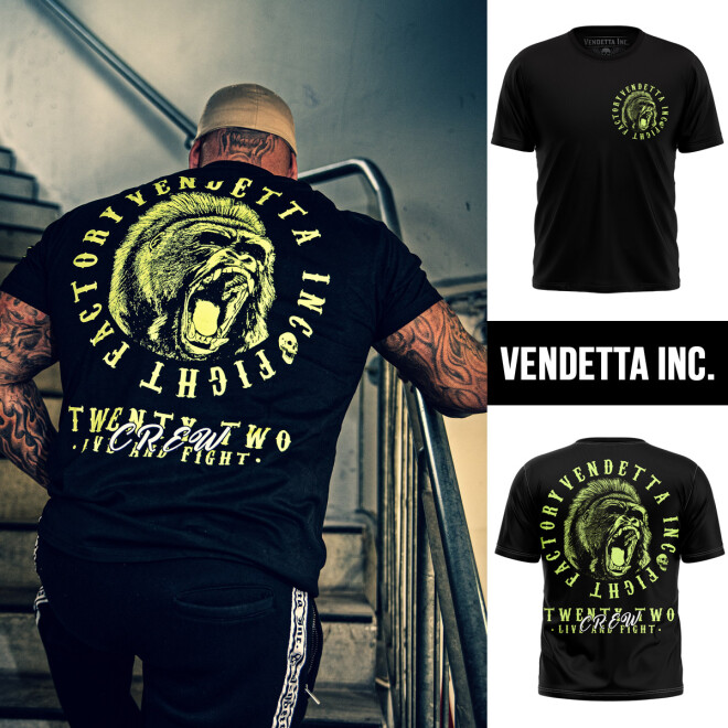 Vendetta Inc. Shirt Factory schwarz VD-1125 11