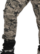 Yakuza Splatter Cargo Pants camouflage sand 3