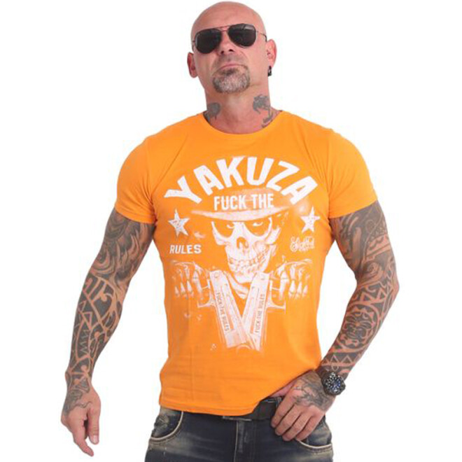 Yakuza Rules T-Shirt marigold 17025 11