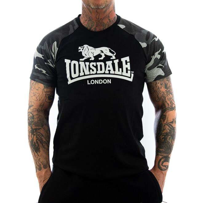 Lonsdale Shirt Kensington schwarz 113985 1