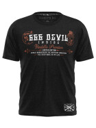 Vendetta Inc. Shirt 666 Devil schwarz VD-1131