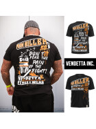 Vendetta Inc. Shirt Pain Killer schwarz VD-1135