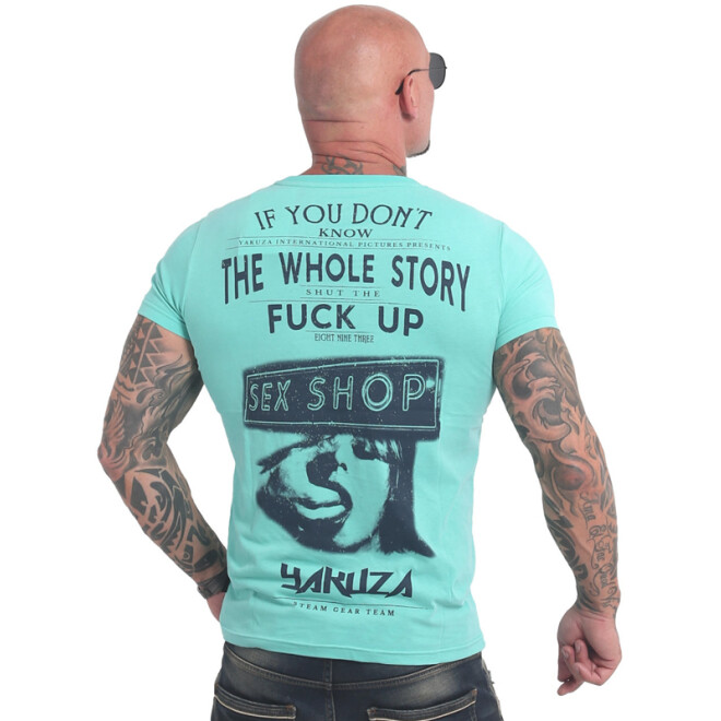 Yakuza XXX Shop T-Shirt turquoise 17022 11