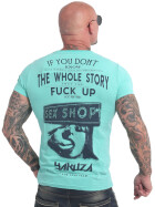Yakuza XXX Shop T-Shirt turquoise 17022 11