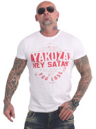 Yakuza Hey Satan T-Shirt weiß 17023 22