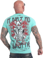 Yakuza Shirt No Fun turquoise 17032 1