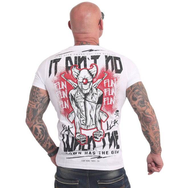 Yakuza Shirt No Fun weiß 17032 11