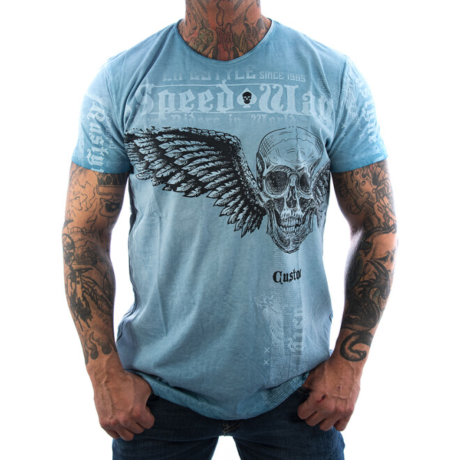 Rusty Neal T-Shirt Lifestyle petrol blue 15264 11