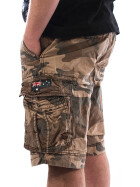 JETLAG Men Shorts Take Off 8 camouflage W31