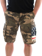 JETLAG Cargo Shorts 016-22 army camouflage 1