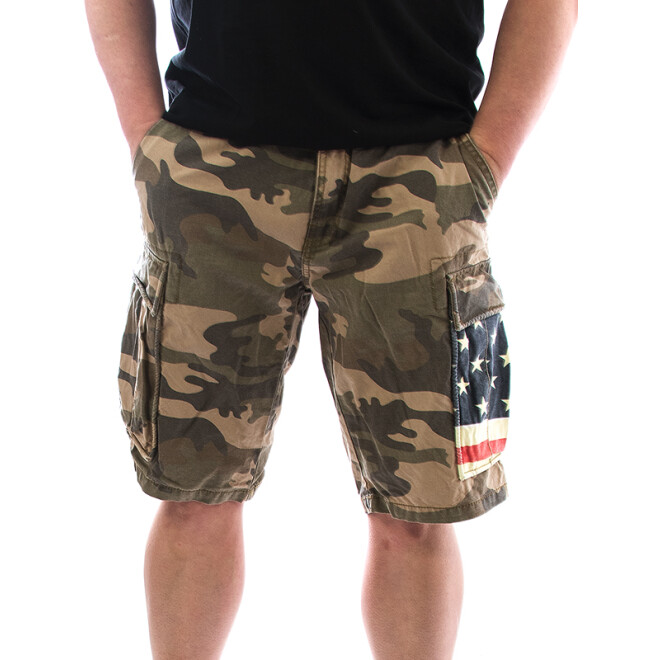JETLAG Cargo Shorts 016-22 army camouflage 11
