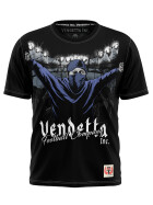 Vendetta Inc. Shirt Football schwarz VD-1142