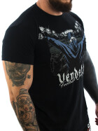 Vendetta Inc. Shirt Football schwarz VD-1142 3