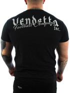 Vendetta Inc. Shirt Football schwarz VD-1142 22