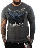Vendetta Inc. Shirt Football grau VD-1142 1