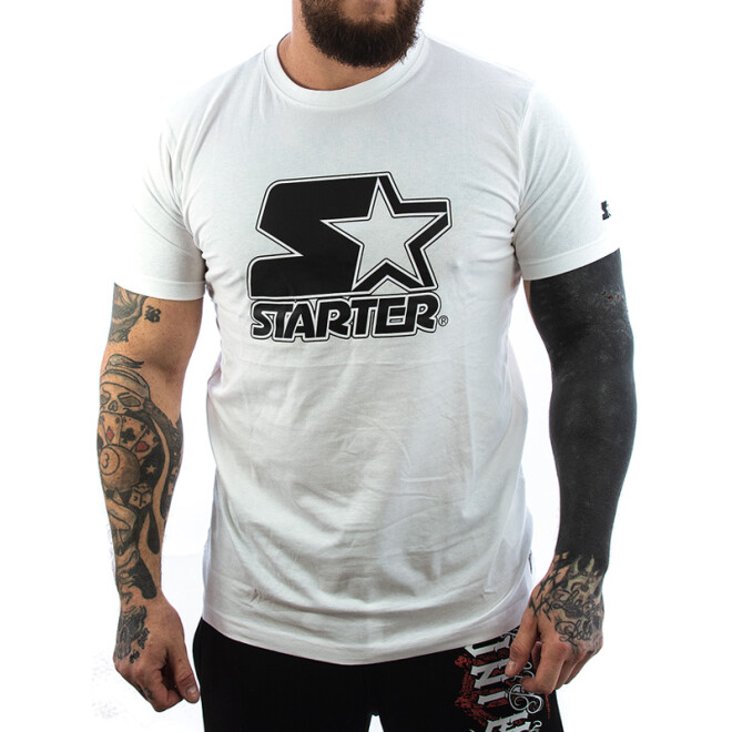 Starter Contrast Logo Shirt weiß 074 1