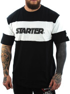 Starter Block Logo Shirt schwarz weiß 077 11