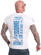 Yakuza Shirt Afraid To Die weiß 18054 2