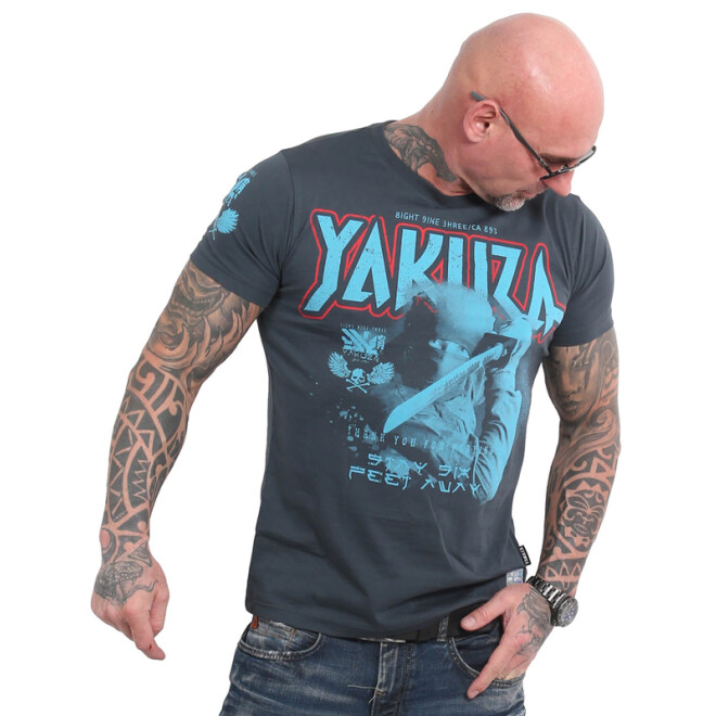 Yakuza Shirt Six Feet navy 18046 11
