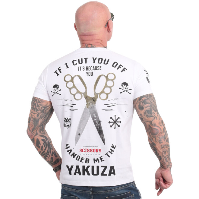 Yakuza Shirt Scissors weiß 18037 11