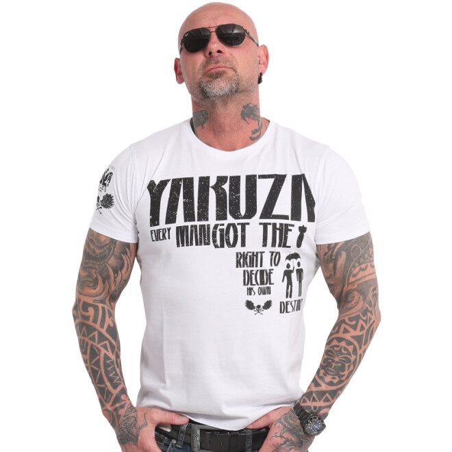 Yakuza Shirt Right To Decide weiß 18036 11