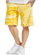 Yakuza Nippon Stylez Sweat Shorts gelb 11